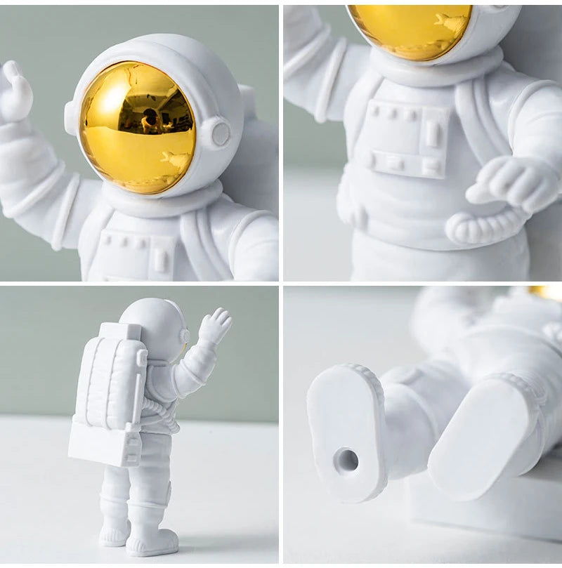 Estátua de Astronauta Decorativa - 3pcs