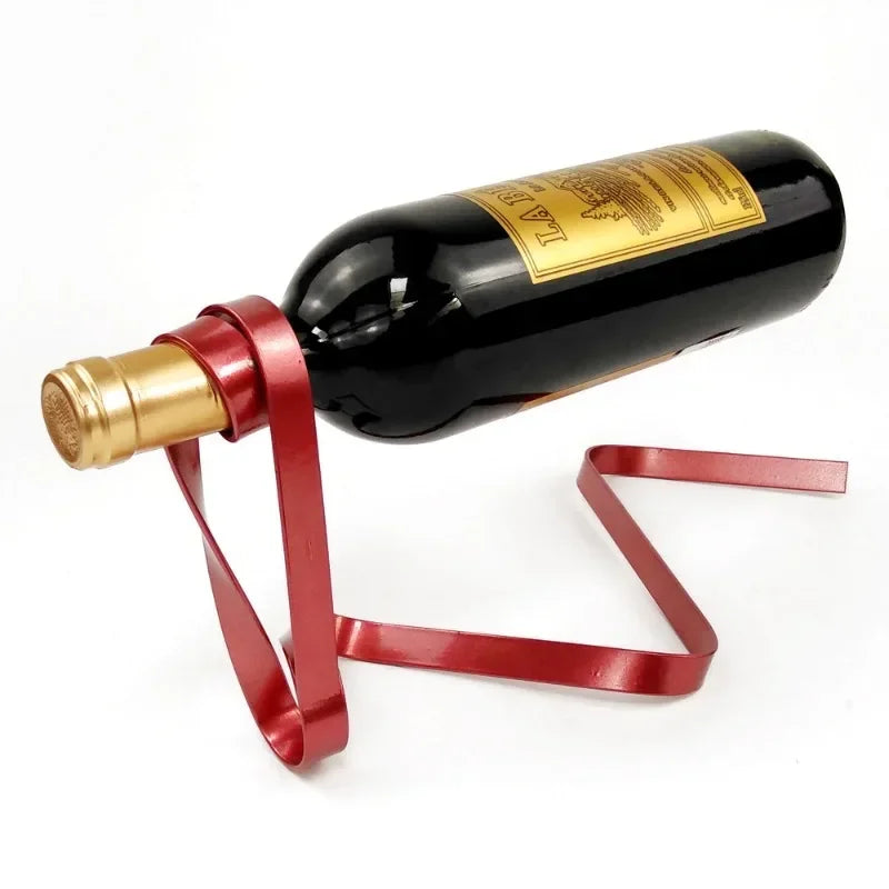 Suporte Flutuante Decorativo para Vinho